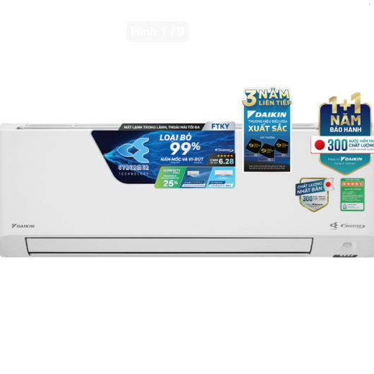 Máy lạnh Daikin Inverter 1.5 HP FTKY35WMVMV